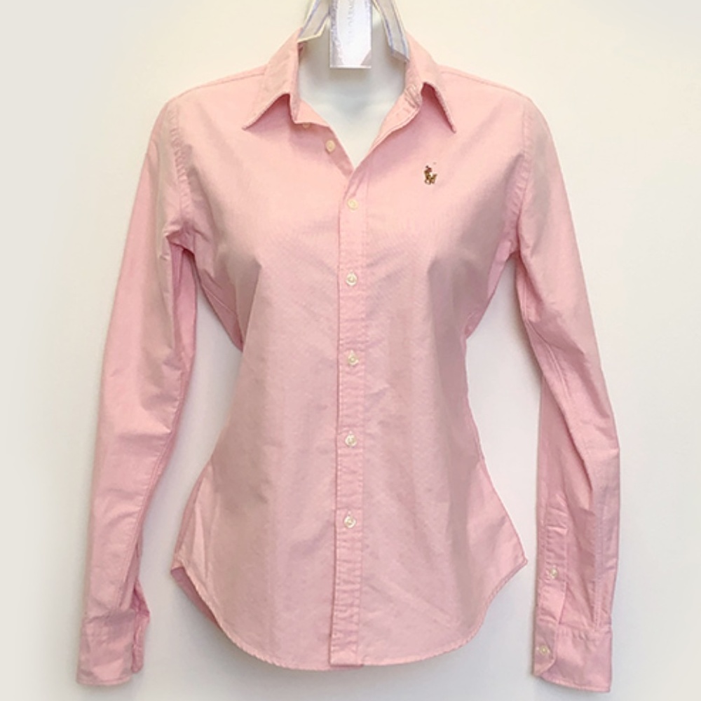 Ralph Lauren l Slim Fit Oxford Shirt - flip stripe